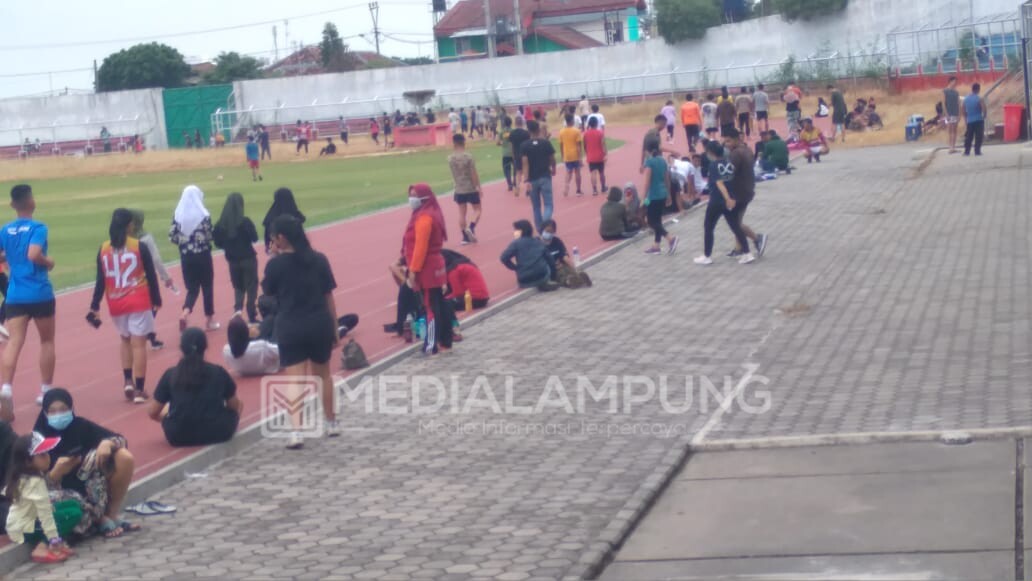 Stadion Pahoman Bandarlampung Kini Dikelola Dispora Lampung 