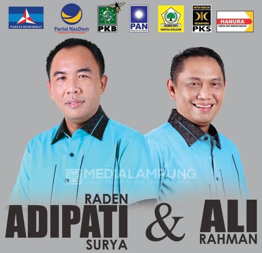 KPU Tetapkan Adipati Surya-Ali Rahman Sebagai Pemenang Pilkada Waykanan 2020