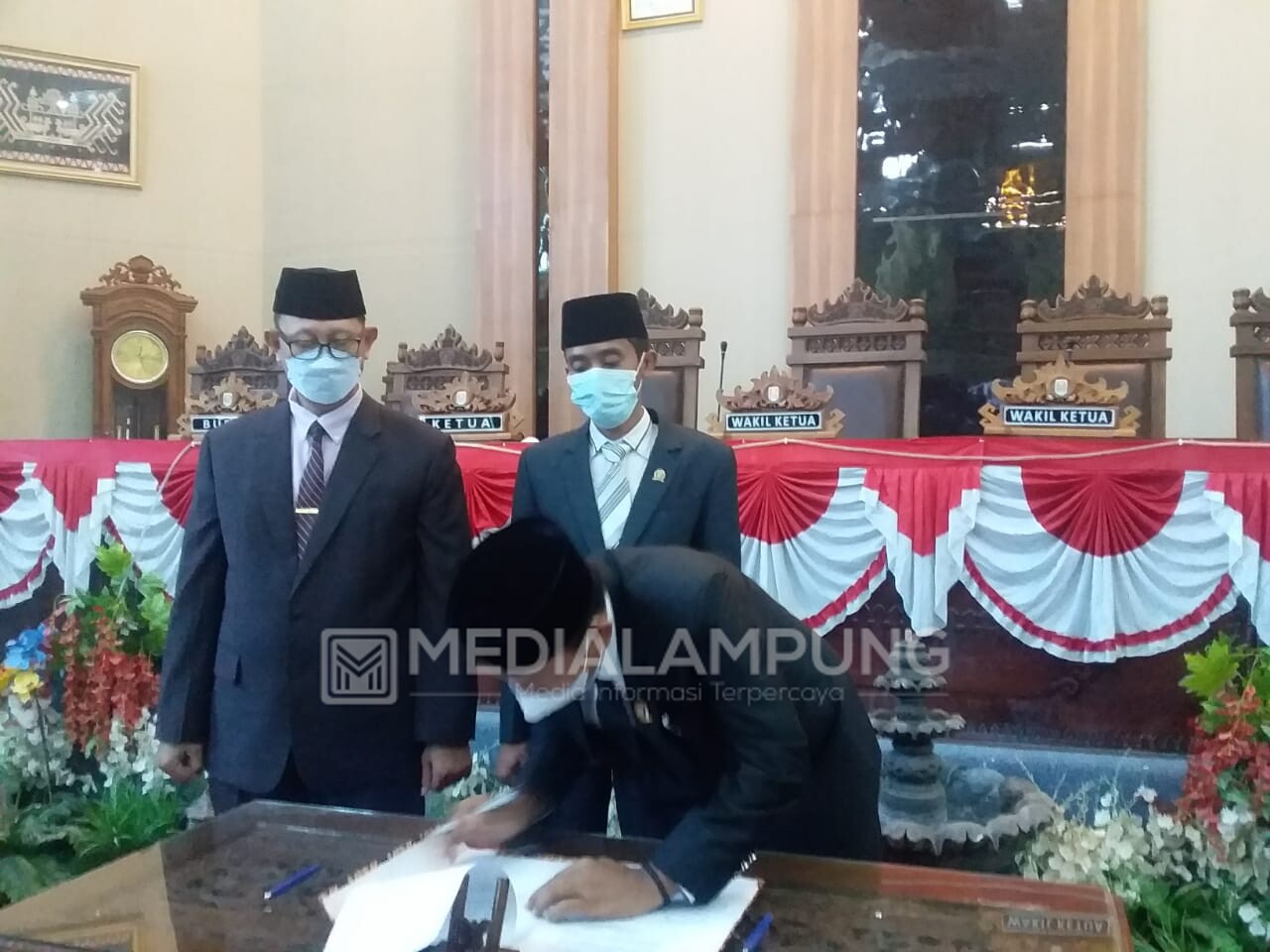 DPRD Lamtim Segera Usulkan Pengangkatan Dawam-Azwar Sebagai Bupati dan Wakil Bupati