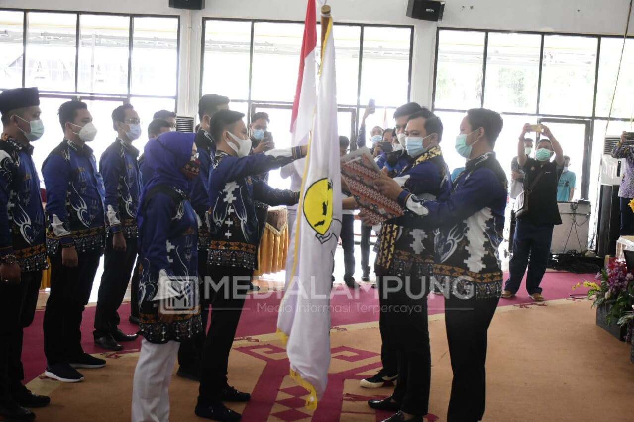 Hadiri Pelantikan Diklatcab VI BPC HIPMI Waykanan, Ini Pesan Adipati Surya