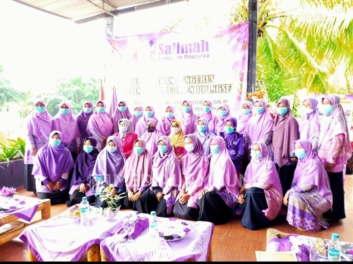 Ketua Salimah Pringsewu Dilantik, Pengurus Diminta Bersinergi dengan Stakeholder
