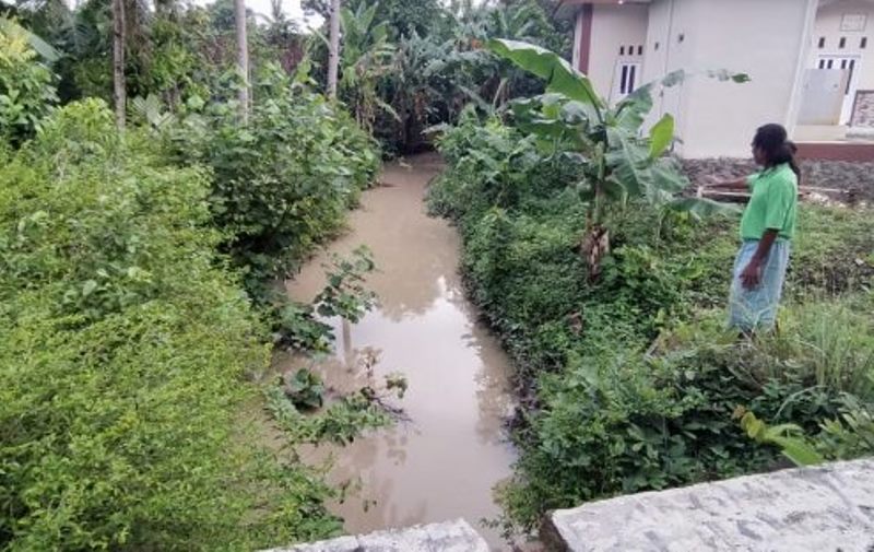 Warga Sindang Garut Minta Pemkab Pesawaran Normalisasi Sungai Way Hindi