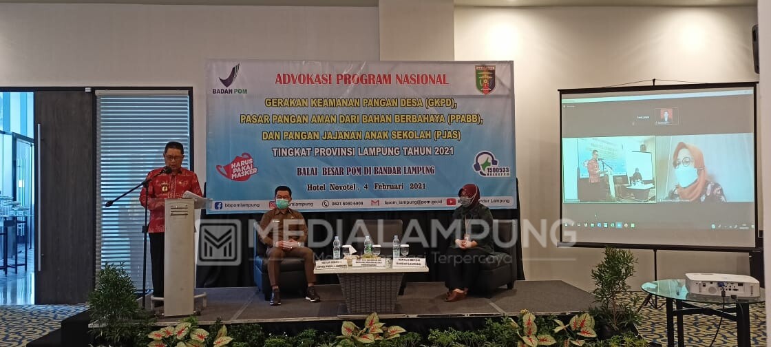 Keamanan Pangan Lampung Cukup Baik Level Nasional 