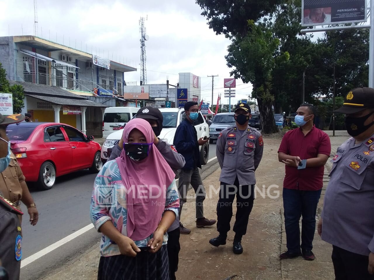 Cegah Covid-19, Personil Gabungan Gelar Operasi Yustisi di Pekalonga
