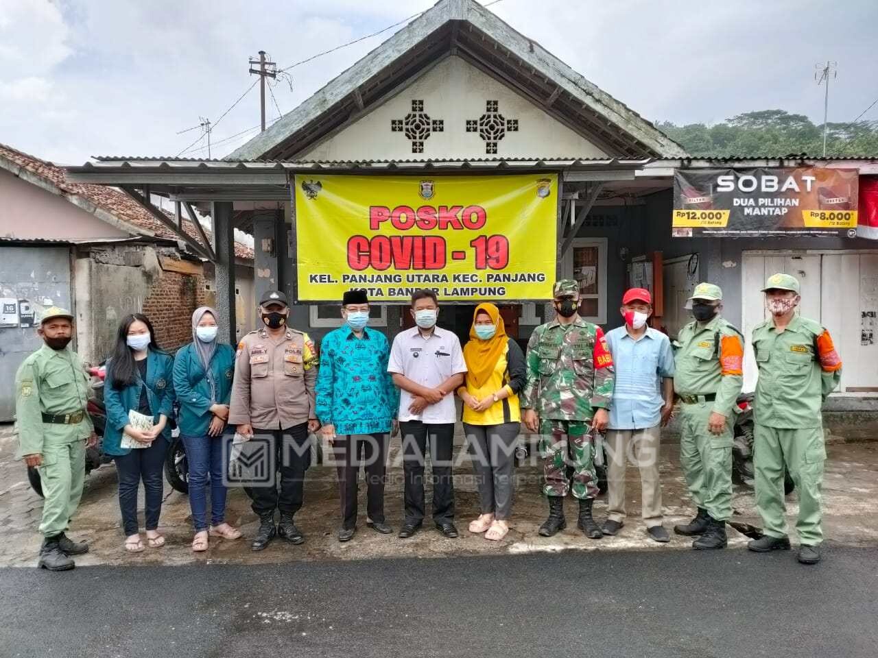 PPKM Mikro, Kelurahan Panjang Utara Bentuk Posko Covid-19 
