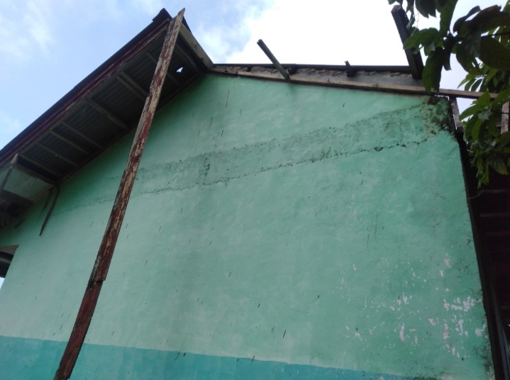 Memprihatinkan, Gedung SDN I Kampung Karang Agung Rusak Parah