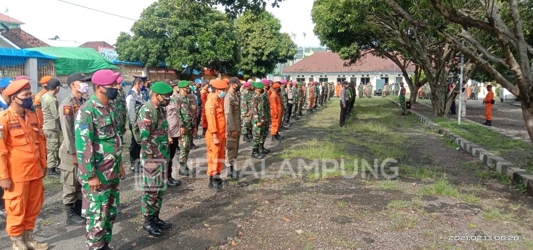 Pasi Ops Kodim Hadiri Apel Pengecekan Personel Gugus Tugas