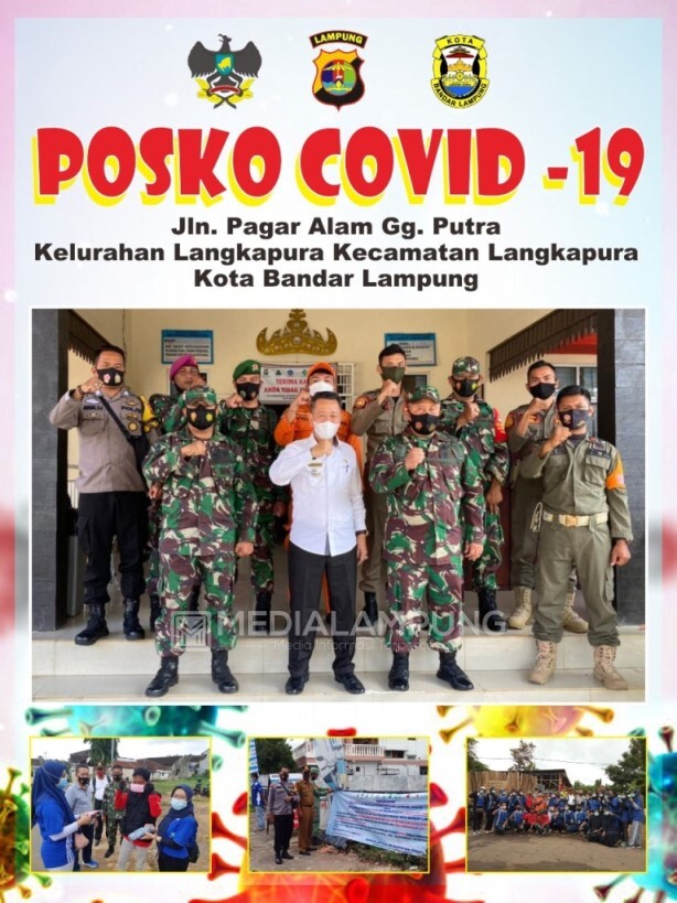 Kelurahan Langkapura Bentuk Posko Covid-19