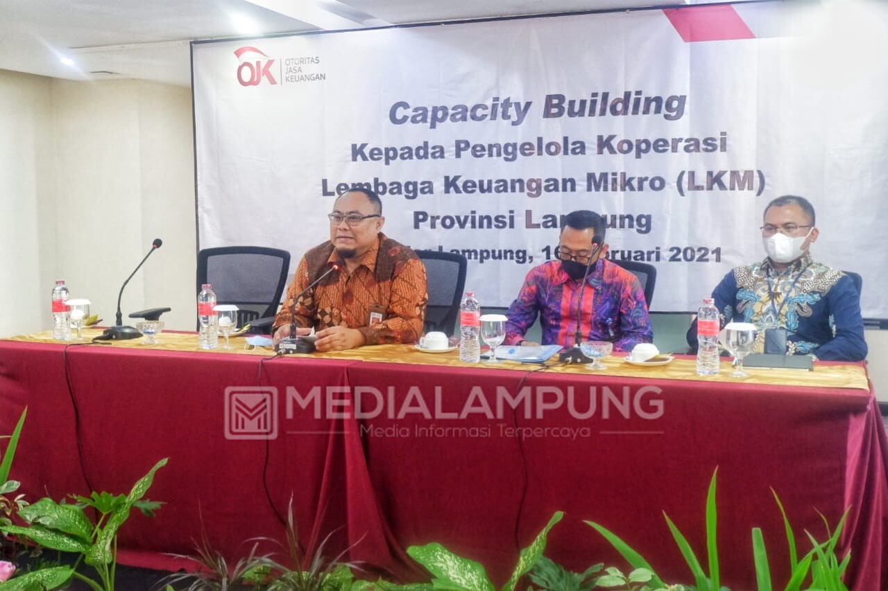 OJK Gelar Capacity Building Bagi Para Pengelola LKM di Lampung