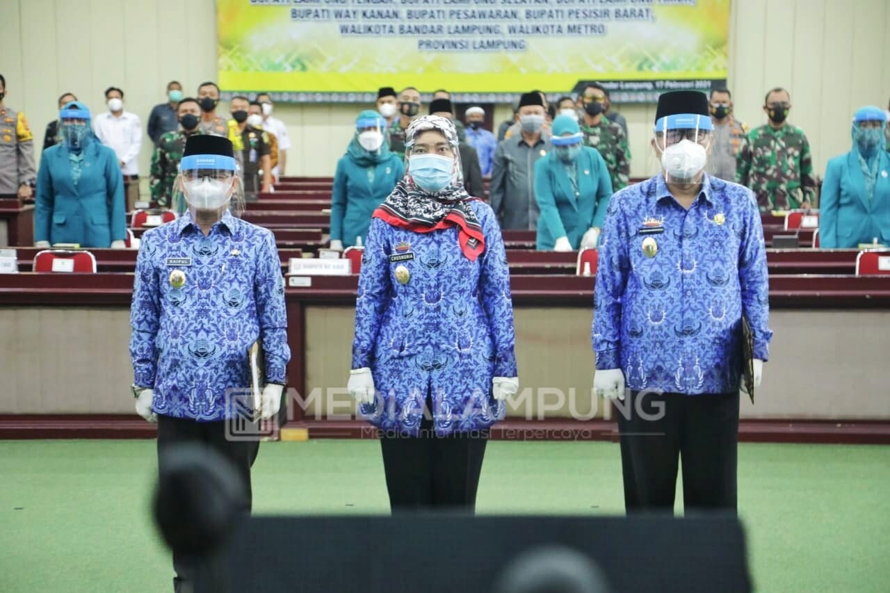 Sekda Saipul Ditunjuk Jadi Plh Bupati Waykanan