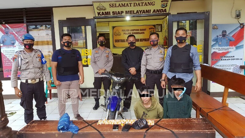 Dua Pelaku Perampasan HP di Purawiwitan Diancam Hukuman 9 Tahun Penjara