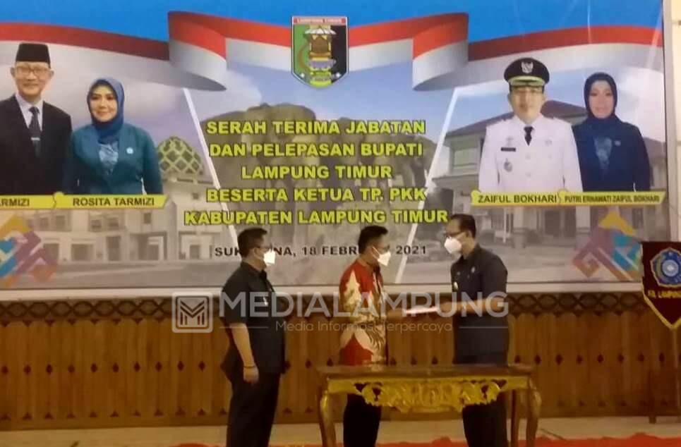 Sah! Tarmizi Jabat Plh. Bupati Lamtim
