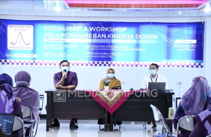 UAP Gelar Sosialisasi dan Workshop Penyusunan BKD dan LKD 2020/2021