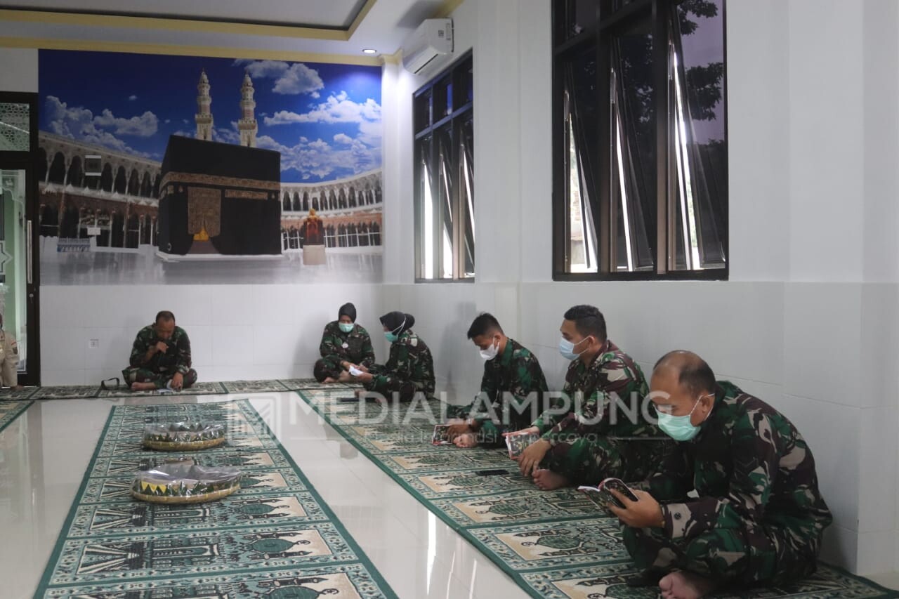 Patut Dicontoh, Kodim 0410 Rutin Yasinan dan Do'a Bersama