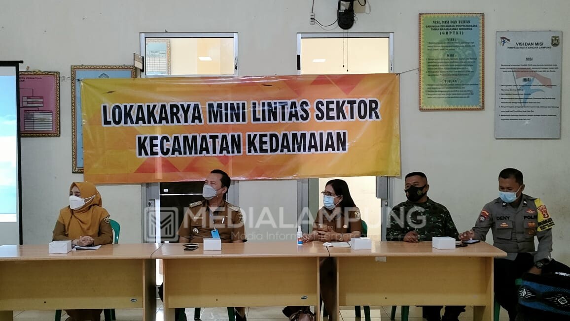 Babinsa Hadiri Lokakarya Mini Lintas Sektor Kecamatan