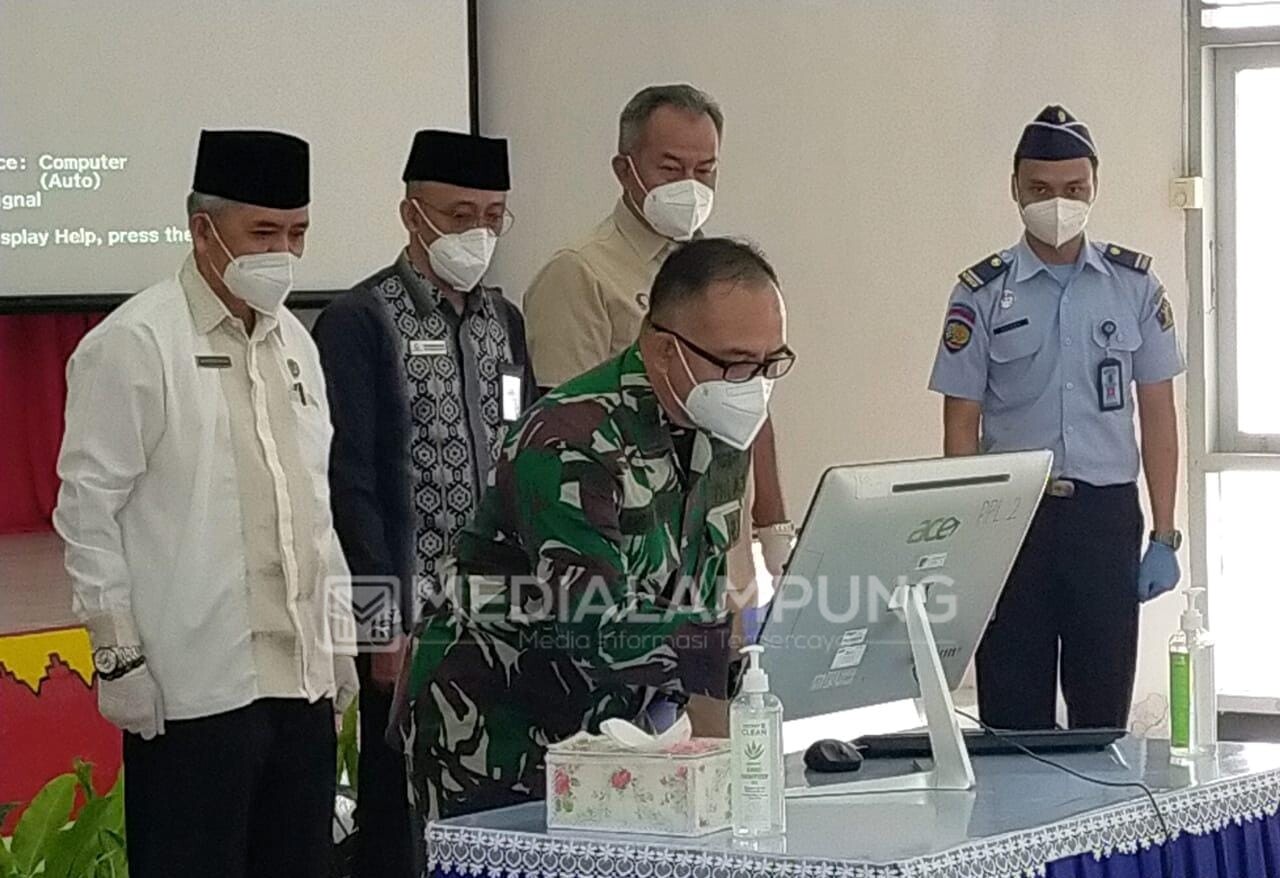 Plh Kasdim Hadiri Penandatanganan Janji Kinerja-Integritas Menuju WBK/WBBM