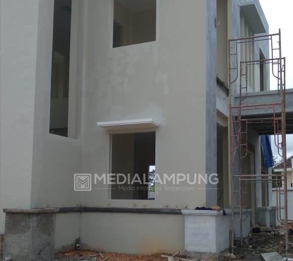 Pembangunan Kantor Kelurahan Kampungbaru Raya Capai 80 Persen