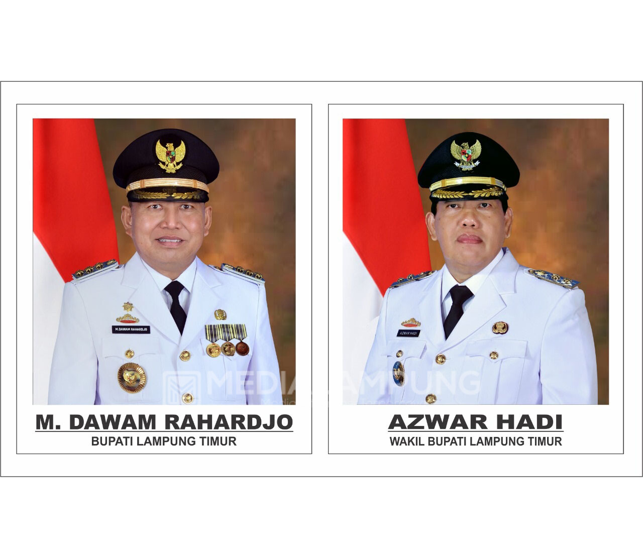 Bupati dan Wakil Bupati Lamtim Dilantik Jumat