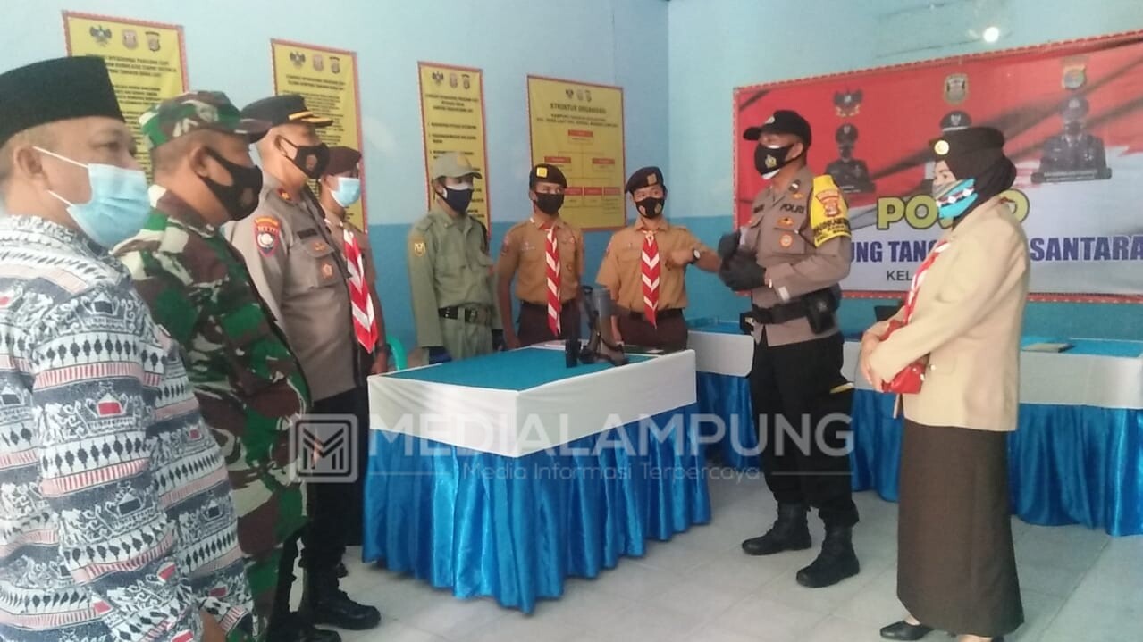 Plh Danramil Hadiri Peresmian Kampung Tangguh Nusantara