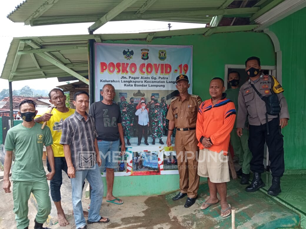 Langkapura Lakukan Piket Satgas Covid-19