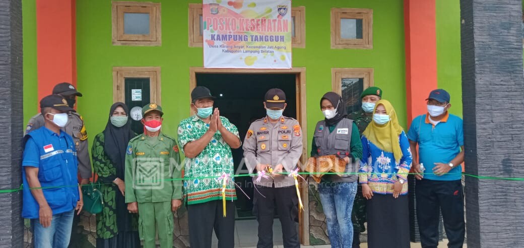 Kapolsek Jatiagung Resmikan KTN Karanganyar