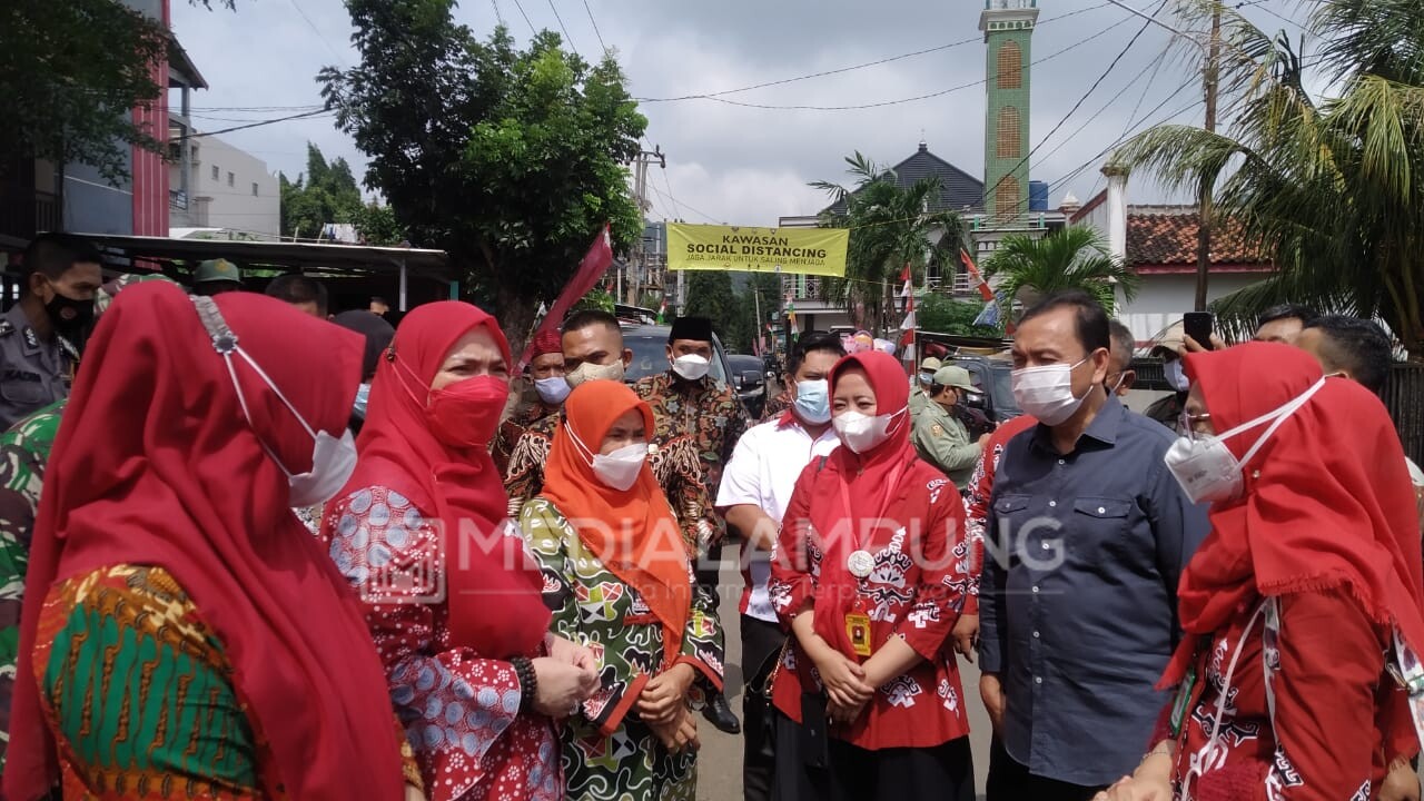 Launching KTN, Eva Dwiana Harapkan Peran Semua Elemen untuk Menekan Penyebaran Covid-19