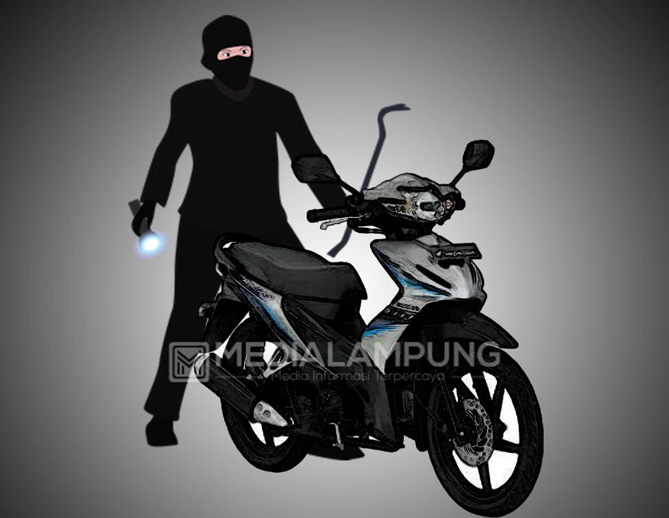 BNS Mulai Tak Aman, Dalam Semalam Dua Motor Hilang Dicuri