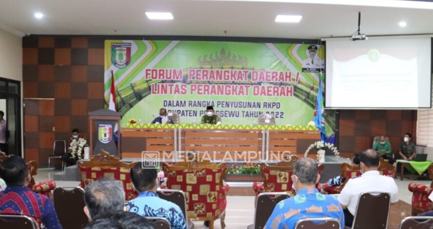 Sekda Pringsewu: OPD Harus Saling Backup