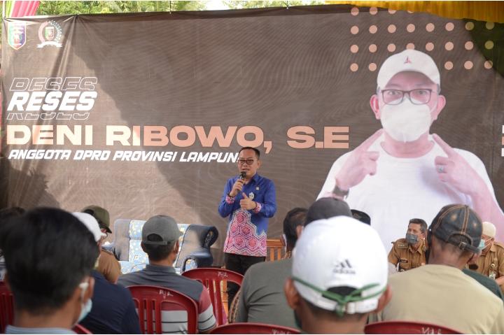 Gelar Reses di Waykanan, Deni Ribowo Dapat Banyak Keluhan Soal Pupuk Langka