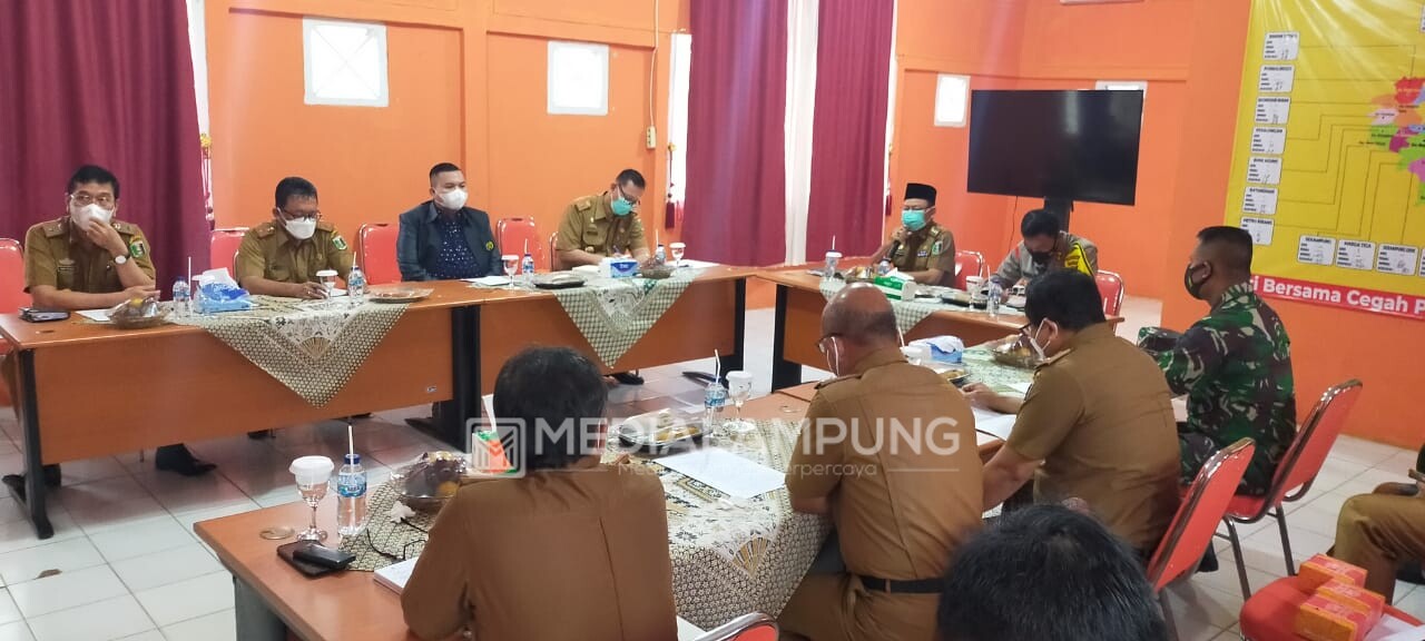 Bupati Lamtim Pimpin Rakor Penanganan Covid-19