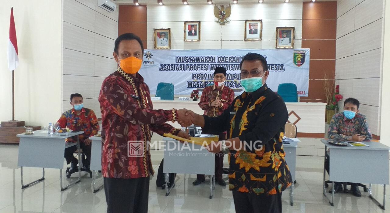 Taufik Hidayat Terpilih Jadi Ketua APWI Lampung