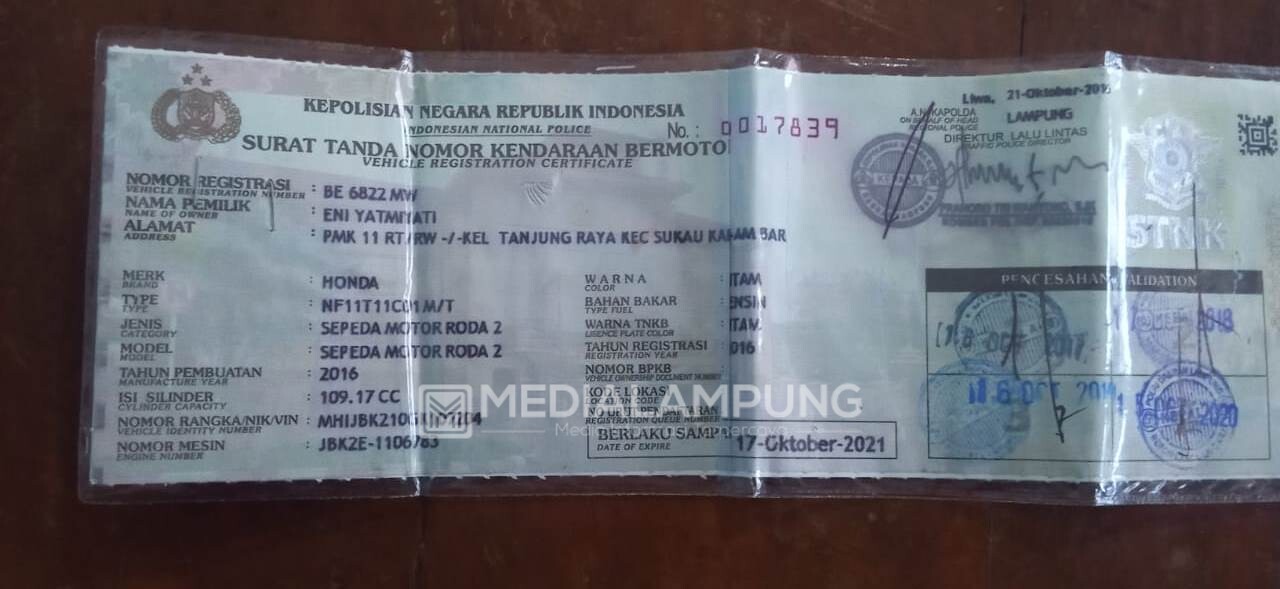 Maling Makin Beringas, Jam Ronda Selesai Satu Motor Raib 