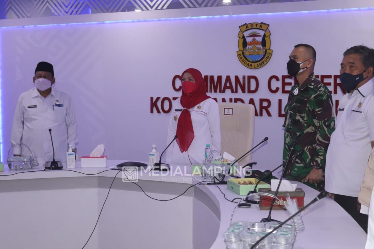 Dandim Romas Ikuti Pembukaan Rakornas Penanggulangan Bencana 2021