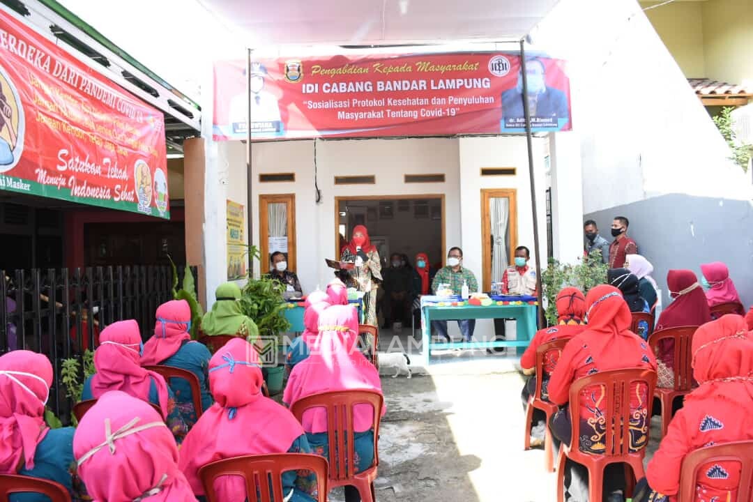 Sosialisasikan Pencegahan Covid-19, IDI Koordinasi dengan Pemkot Bandarlampung 