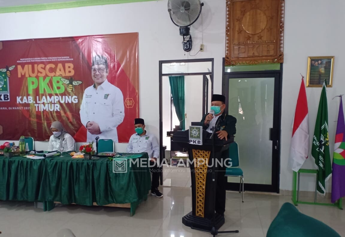 Dawam Raharjo Resmi Jabat Ketua DPC PKB Lamtim
