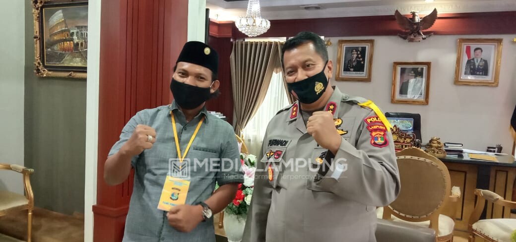 Irjen Pol Purwadi Arianto Dimata Ketua ESI Lampung