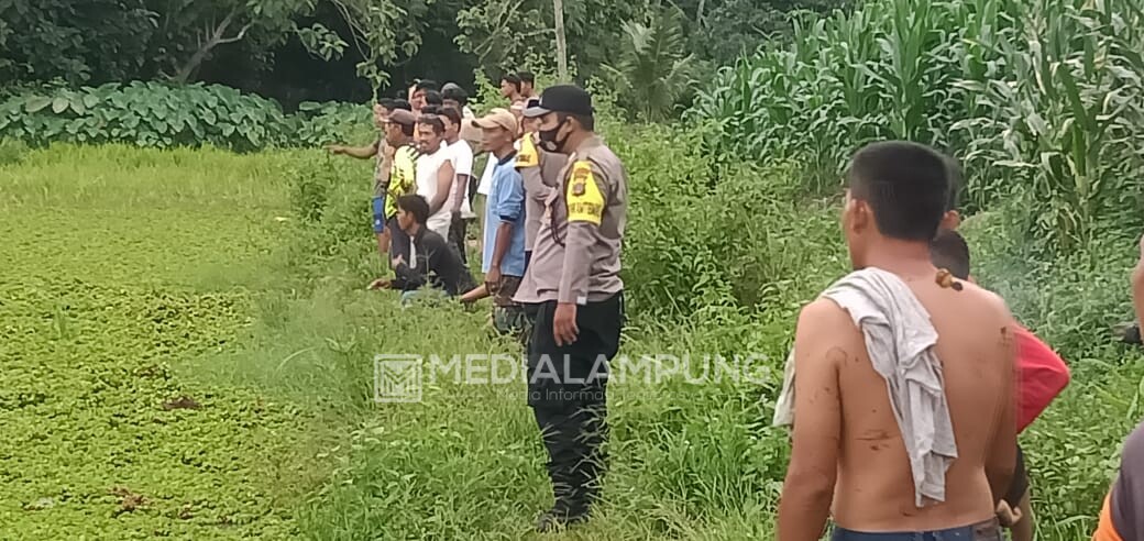 Seorang Pria Tewas Tenggelam Saat Menangkap Ikan di Tengah Embung Fajar Baru