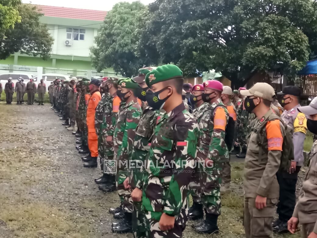 Pasi Ops Kodim Hadiri Apel Pengecekan Personel Satgas Penanganan Covid-19