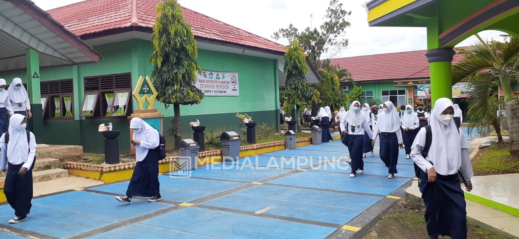Hore! PTM Sekolah di Lampura Dibuka
