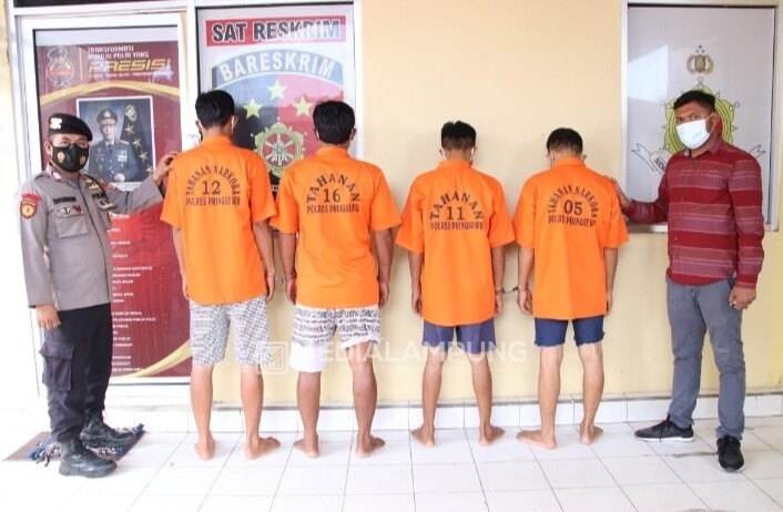 Kedua Pelaku Begal yang Ditangkap Telah Beraksi di Empat Lokasi