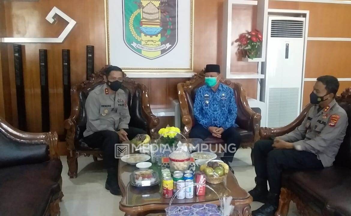 Bupati Lamtim Terima Kunjungan Kapolda Lampung