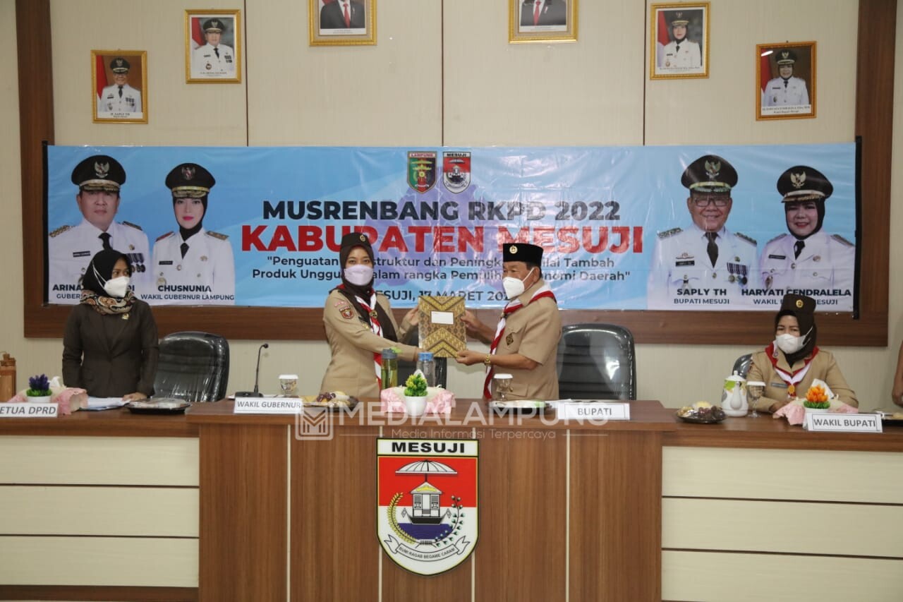 Nunik Minta Kader Pramuka Mesuji Ikut Berperan Tingkatkan IPM