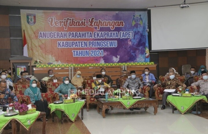 Masuk Nominasi APE 2021, Kementerian PP dan PA Lakukan Verifikasi di Pringsewu