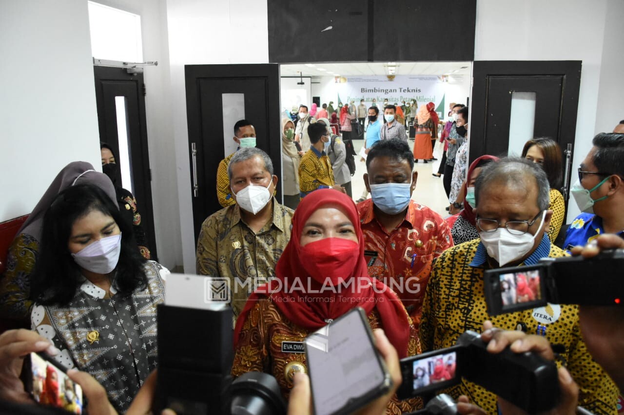 Kementan RI Gelar Bimtek Peningkatan Kapasitas Petani Milenial di Kampus ITERA