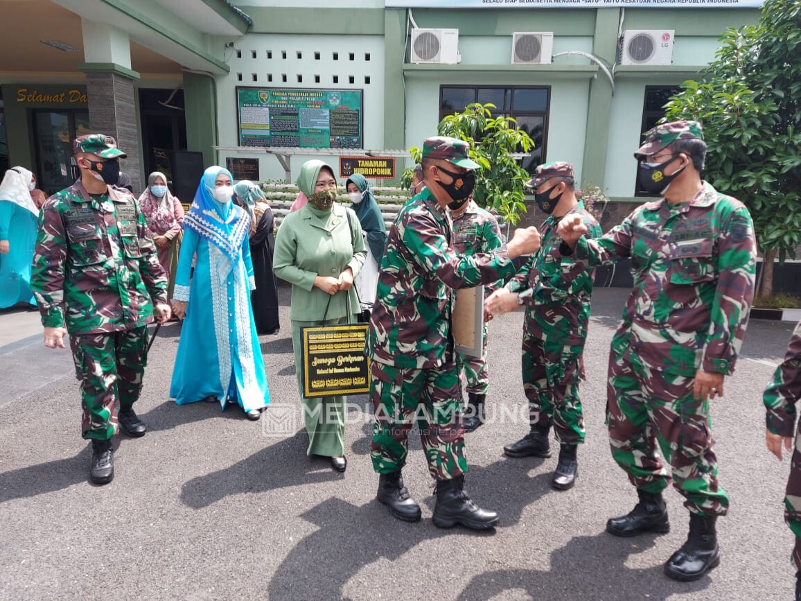 Dandim Romas Pimpin Korps Raport Personel Baru Masuk dan Pindah Satuan