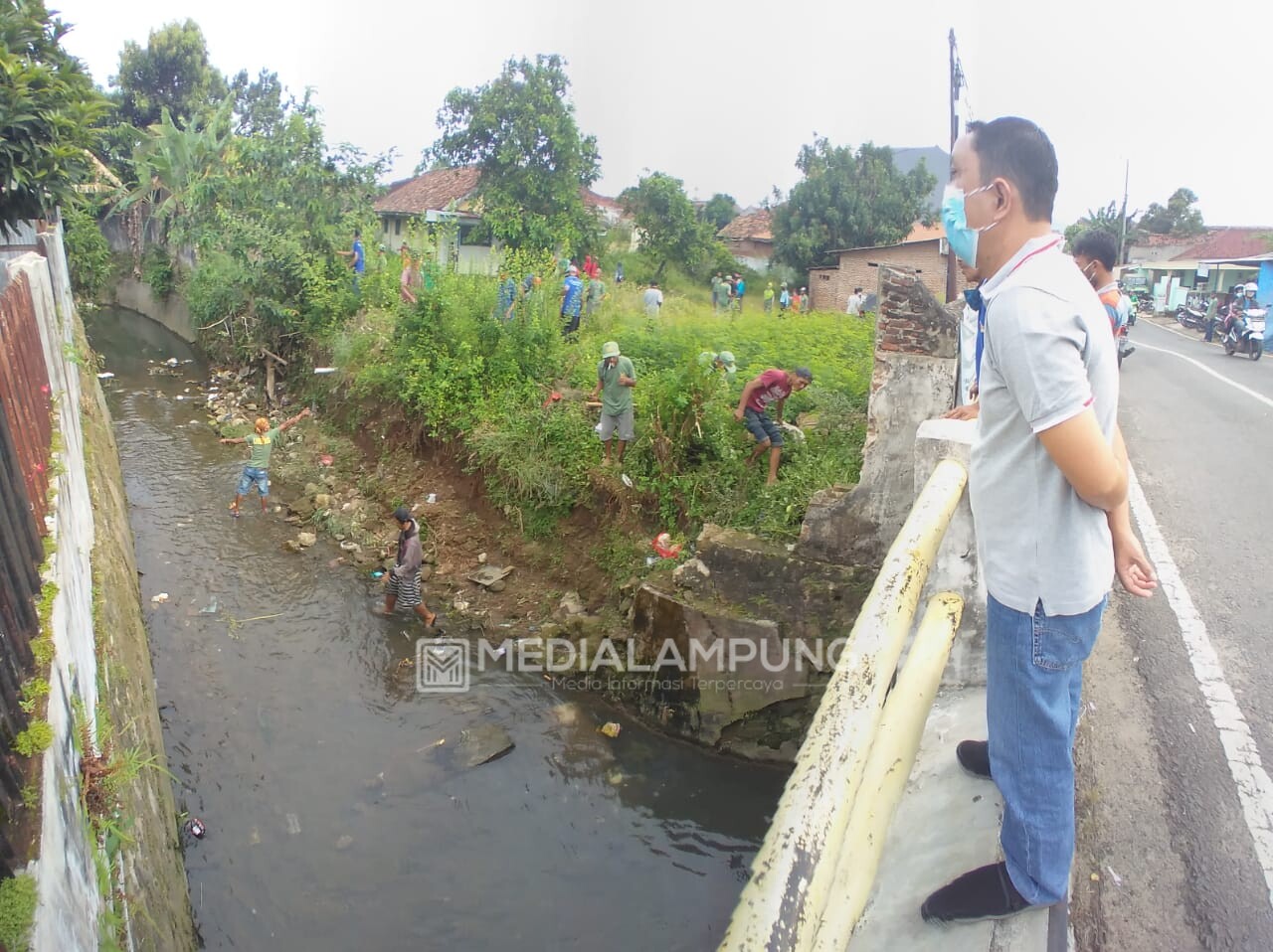 Minimalisasi Banjir dan Penyebaran Penyakit, Jagabaya 2 Gelar Jumat Bersih