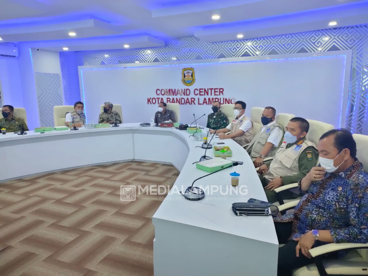 Dandim Romas Herlandes Sambut Kedatangan Kepala BNPB RI