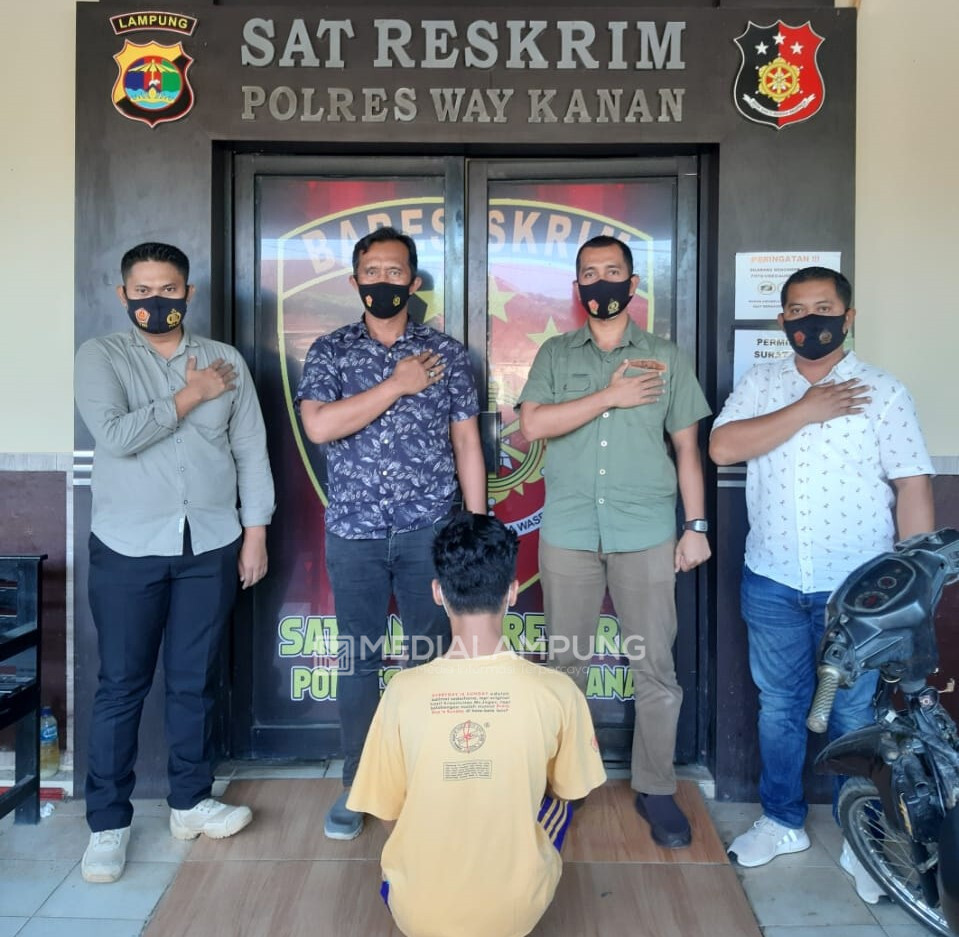 Polres Waykanan Amankan Pelaku Penganiayaan