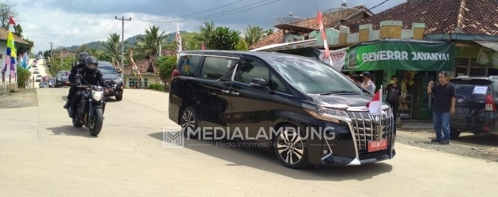 Kunjungan Wapres ke Bendungan Way Sekampung Berlangsung Singkat