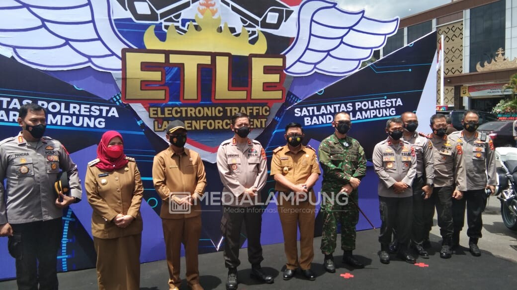 Dandim Romas Herlandes Hadiri Launching ETLE